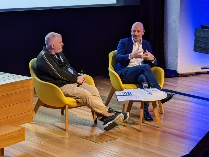 Glenn Commerford, IAGLs Head of Pricing, speaking at Ai Mega 2023 (1) (1)